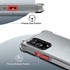 CaseUp OnePlus 9 Pro Kılıf Titan Crystal Şeffaf 4